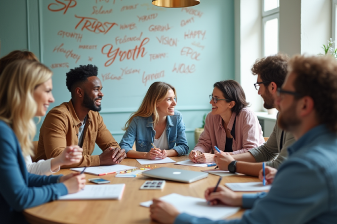 a_warm_bright_indoor_setting_where_a_diverse_group_of_people_is_gathered_around_a_round_table_activ_1g3lku3cpf6rd9gmoo84_1